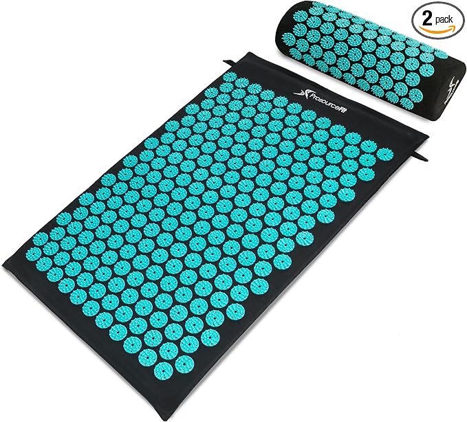 Acupressure Mat & Pillow Set for Relaxation and Recovery