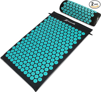 Acupressure Mat & Pillow Set for Relaxation and Recovery