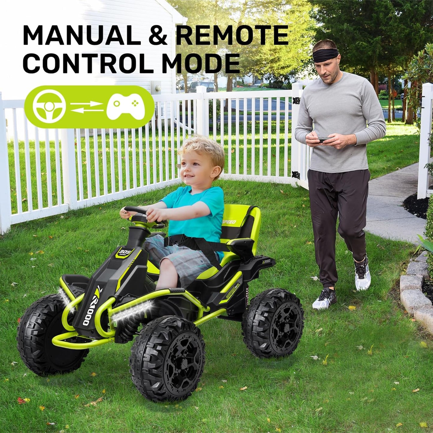 Adventure Ride 24V 4x4 Kids Electric Car - Ages 3-12