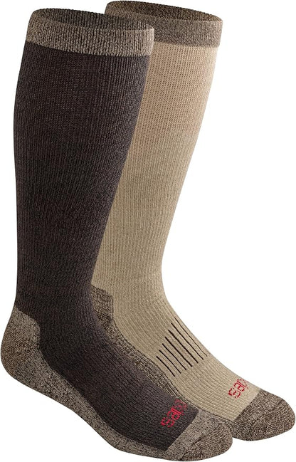 Men's Light Compression Over-The-Calf Socks | 2-6 Pairs
