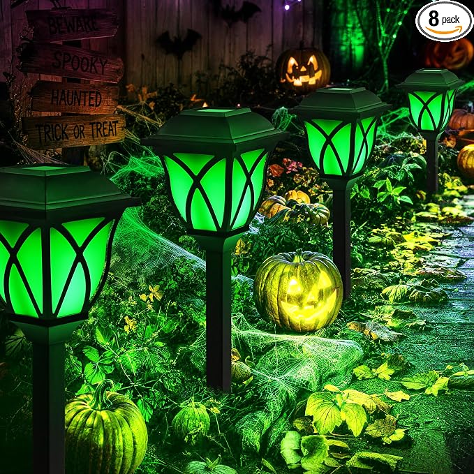 Solar Garden Lights Outdoor Waterproof LED Path Lighting