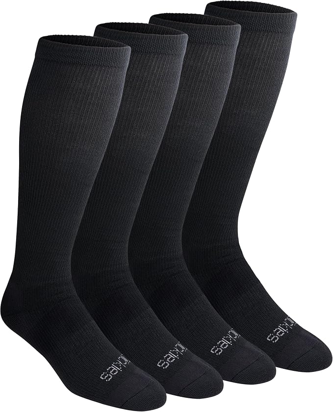 Men's Light Compression Over-The-Calf Socks | 2-6 Pairs