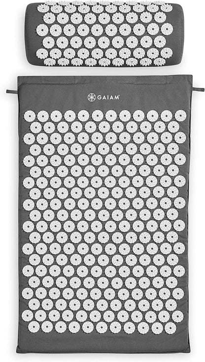 Acupressure Mat & Pillow Set for Neck, Shoulder & Back