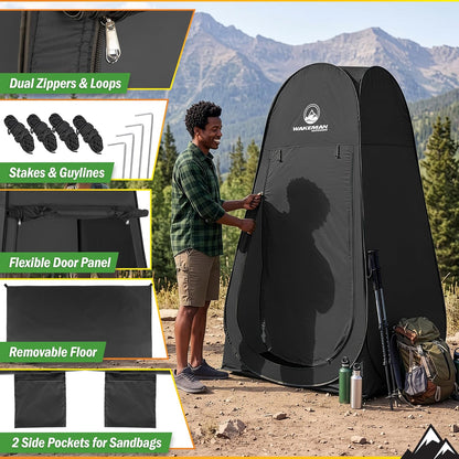 Pop-Up Privacy Shelter – Portable Changing & Shower Tent
