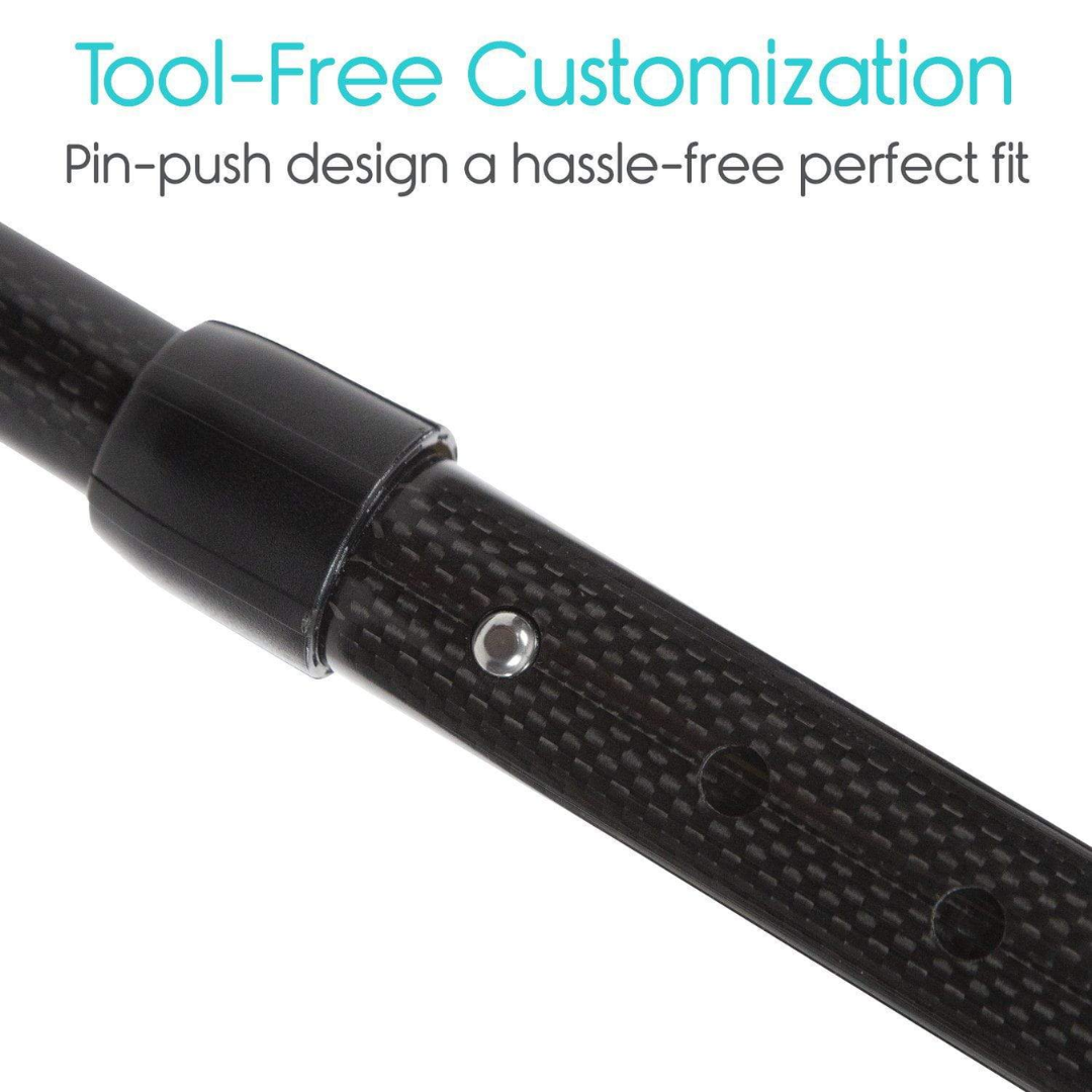 Carbon Fiber Quad Cane