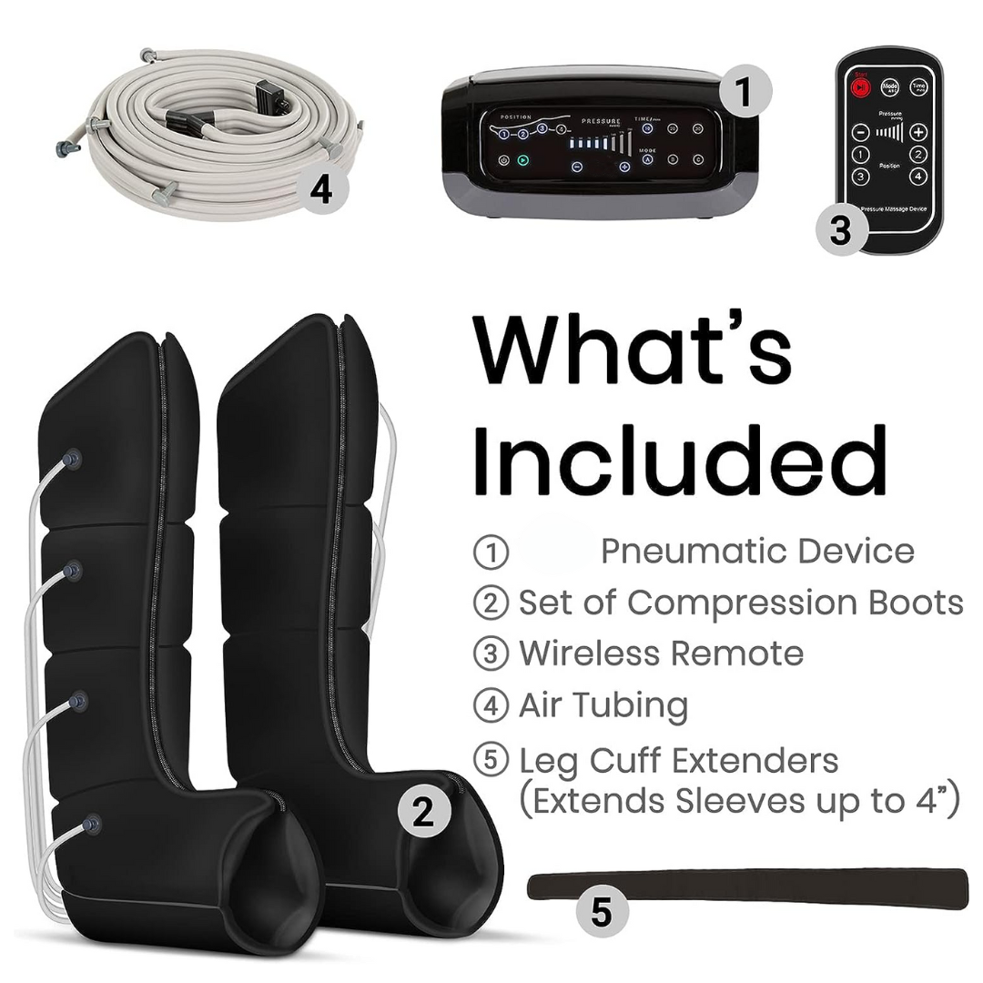 Leg Compression Sequential Pump Device | Air Compression Therapy And Recovery