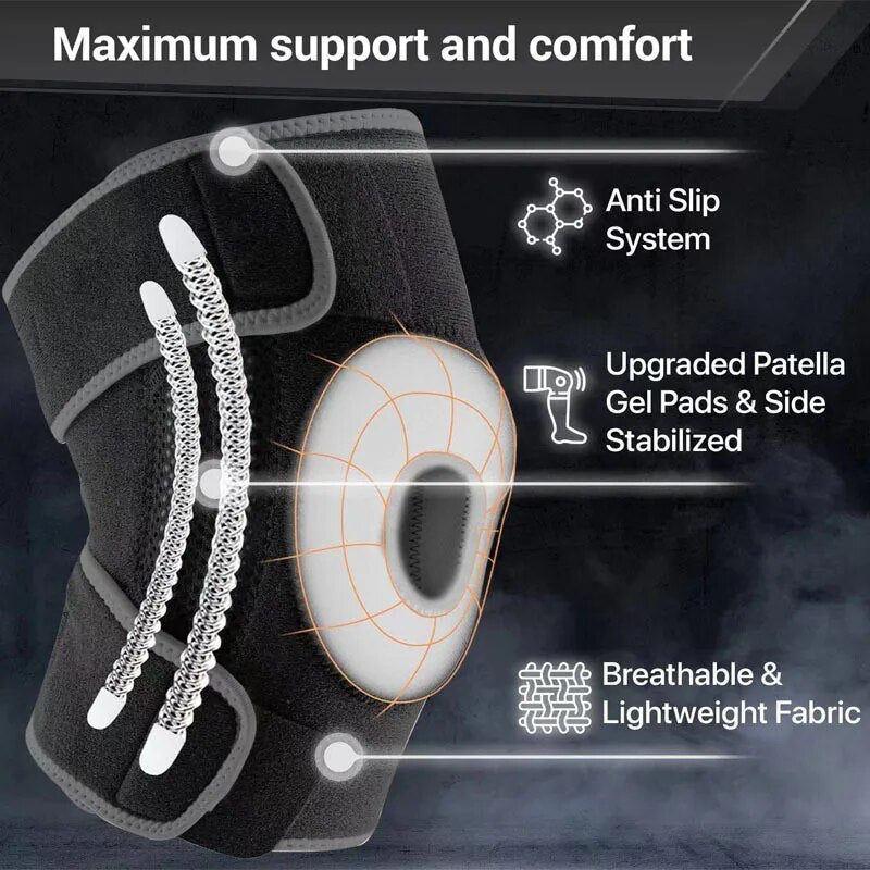 Dominion Active Plus Size Adjustable Knee Brace