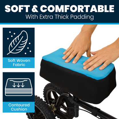 Foam Knee Walker Pad with Comfort Gel