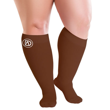 Clearance Sale Plus Sized Compression Socks | Wide Calf