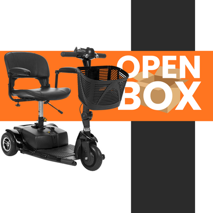 [OPEN BOX] 3 Wheel Mobility Scooter with Battery Pack (Pair)