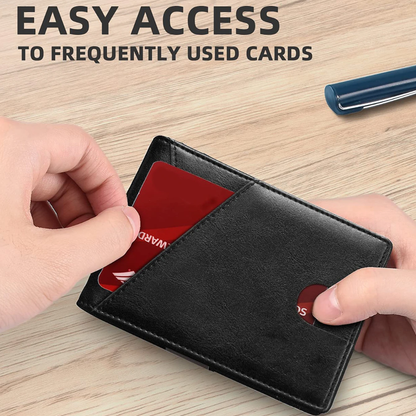 RFID Anti-Theft Portable Card Holder Wallet