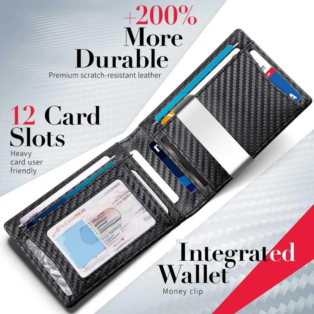 RFID Anti-Theft Portable Card Holder Wallet