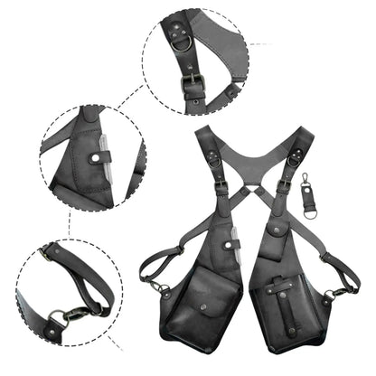 Anti-theft Leather Harness