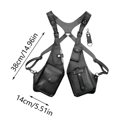 Anti-theft Leather Harness