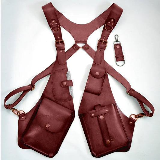 Anti-theft Leather Harness