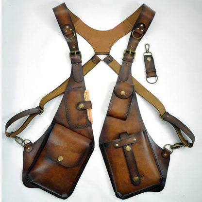 Anti-theft Leather Harness