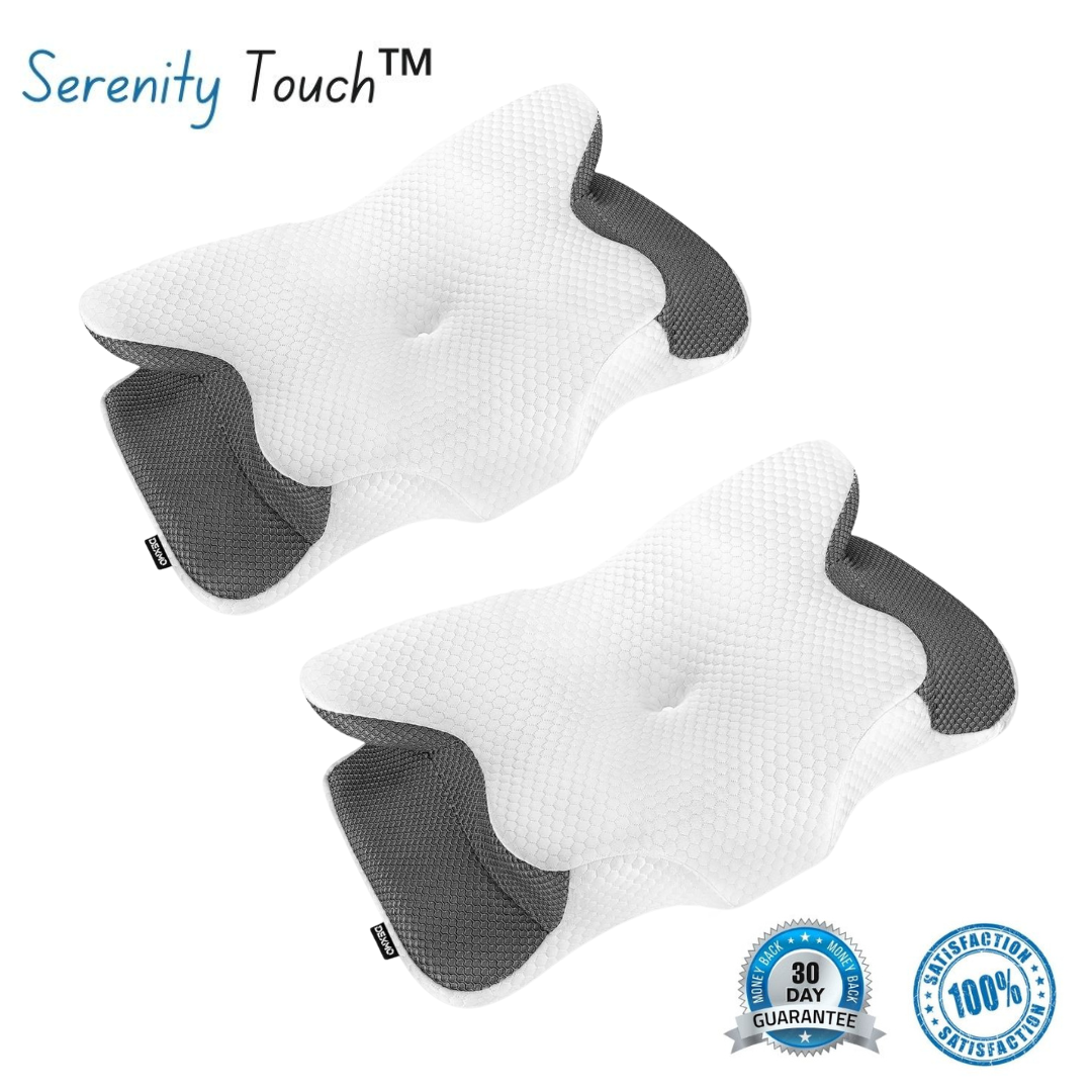 Serenity Touch™ Ergonomic Contour Memory Foam Pillow