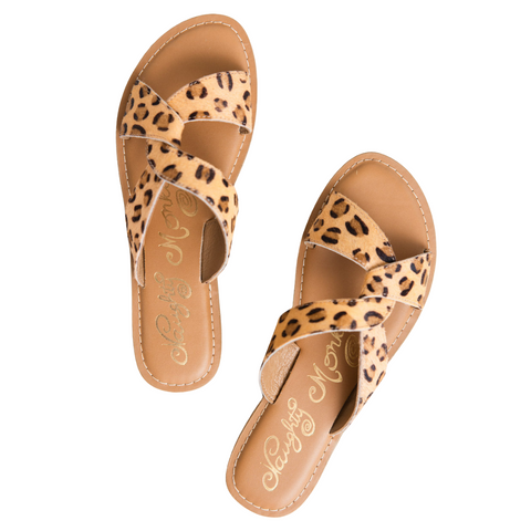 Conga Sandal in Leopard
