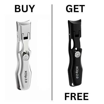 Xclip 2.0 | Ultra Sharp Stainless Steel Nail Clippers (Buy 1 Get 1 Free)