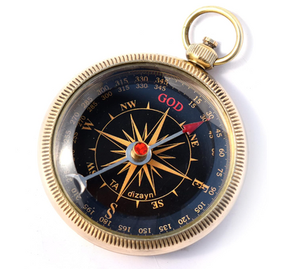 For I know The Plans I have For You (Jeremiah 29:11) Quote Engraved Compass (Design #3)