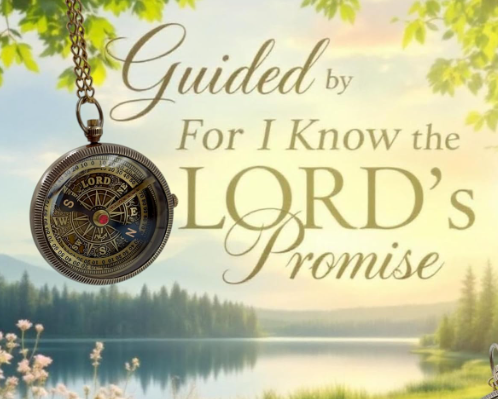 For I know The Plans I have For You (Jeremiah 29:11) Quote Engraved Compass (Design #4)