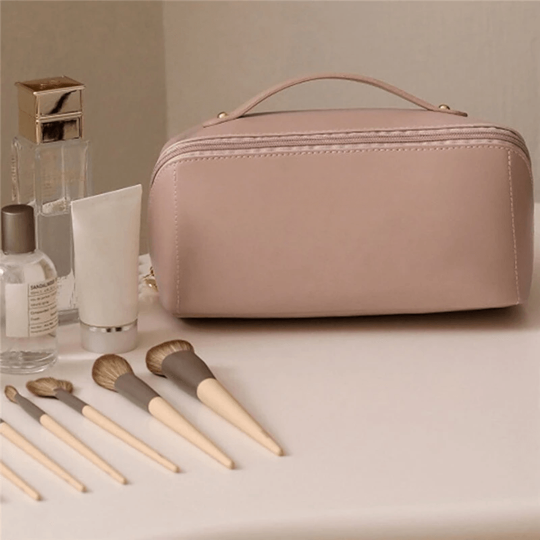 Leather Cosmetic Bag - TheGivenGet