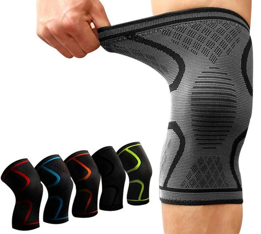 Fitness Running Cycling Knee Support Braces - Elastic Nylon Sport Compression Knee Pad Sleeve