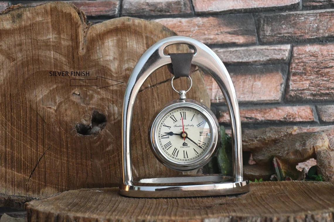 Personalized Engraved Antique Desk Clock - TheGivenGet