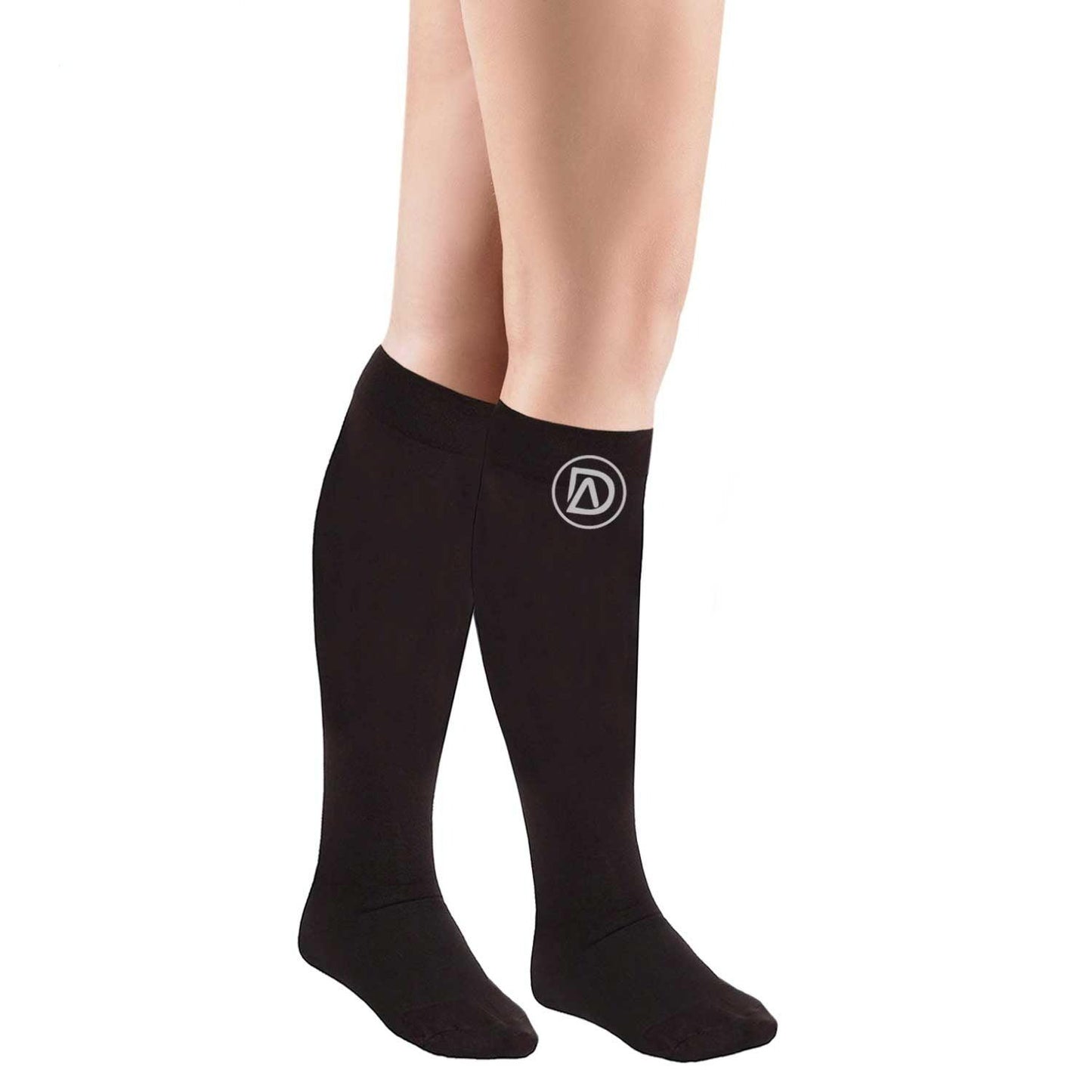 Plus Size Compression Socks 20-30 mmHg | Wide Calf by Dominion Active - TheGivenGet