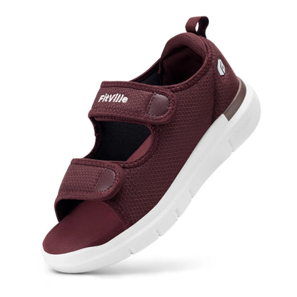 Diabetic EasyTop Dual Straps Sandal For Women