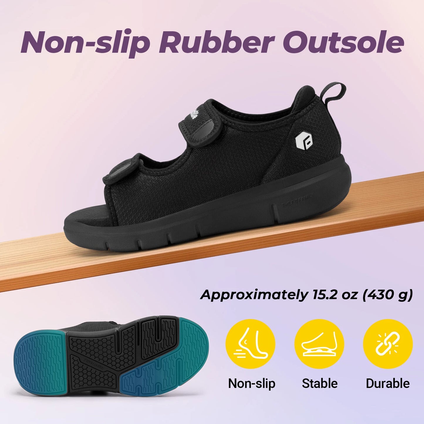 Diabetic EasyTop Dual Straps Sandal For Women