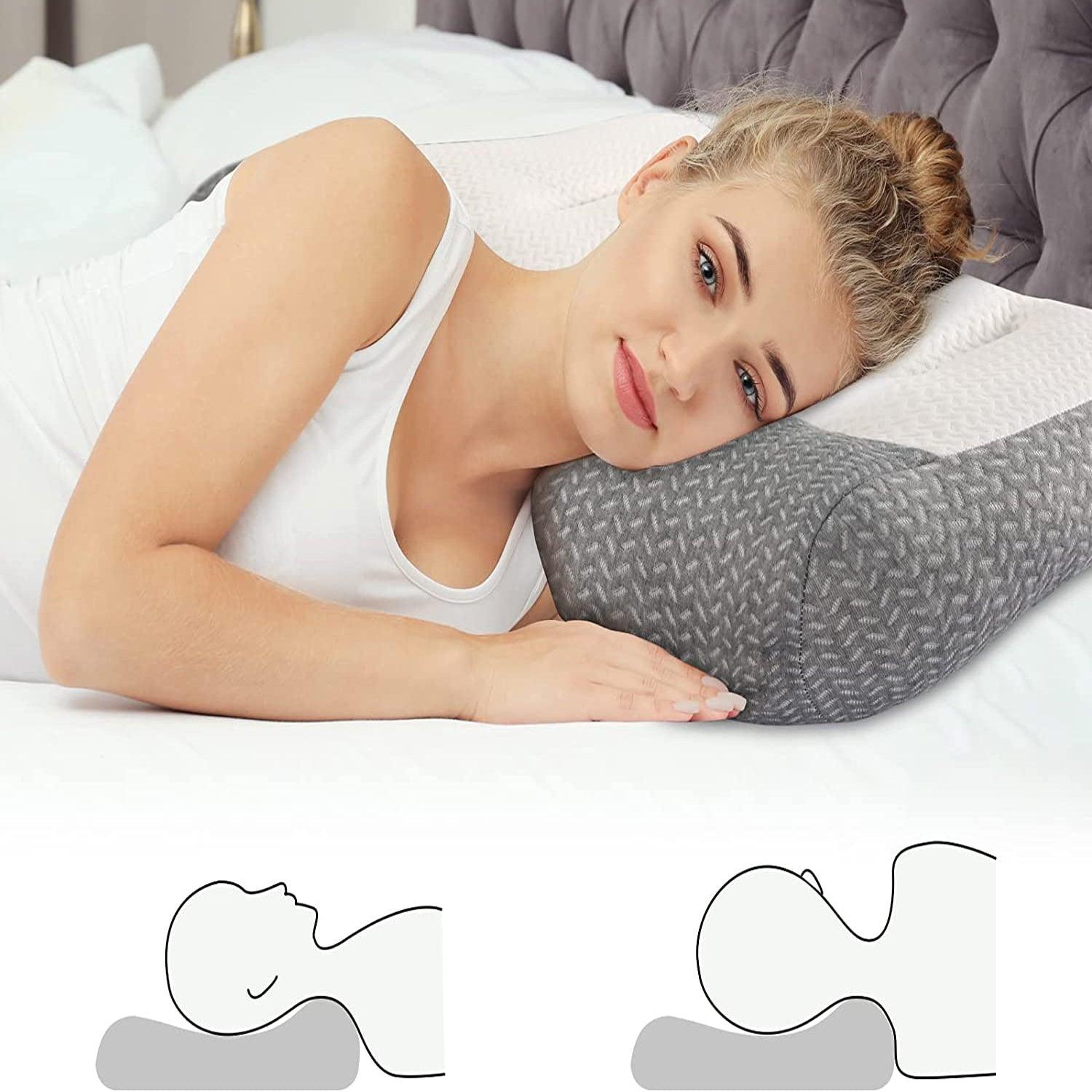 Serenity Touch™ Ergonomic Pillow – TheGivenGet