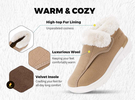 Diabetic EasyTop Winter Boots For Women
