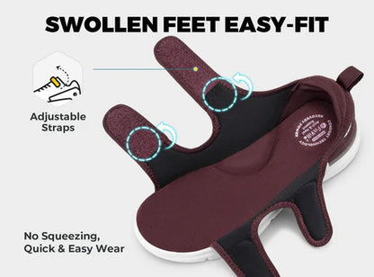 Diabetic EasyTop Dual Straps Sandal For Women