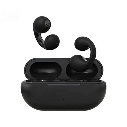 Wireless Clip On Bluetooth Headset - High Definition Audio Quality Running Yoga Sports