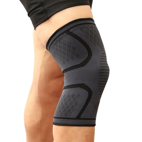 Fitness Running Cycling Knee Support Braces - Elastic Nylon Sport Compression Knee Pad Sleeve (1 Piece)