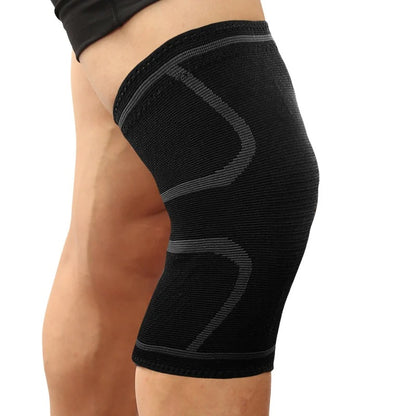 Fitness Running Cycling Knee Support Braces - Elastic Nylon Sport Compression Knee Pad Sleeve