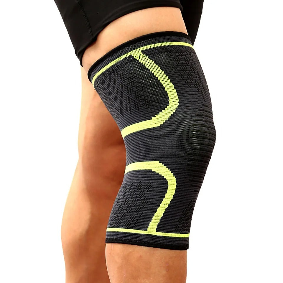 Fitness Running Cycling Knee Support Braces - Elastic Nylon Sport Compression Knee Pad Sleeve