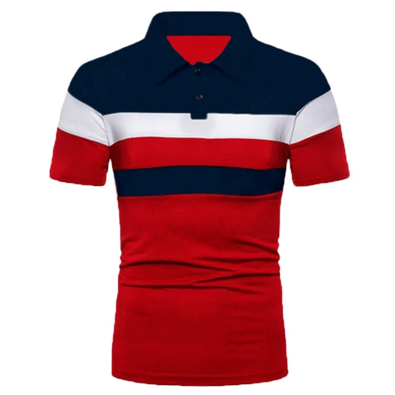 Men's Luxury Polo Shirt - Polo Plus Size T Shirts - Shorts Sleeve Turn-down Collar Tee Shirt