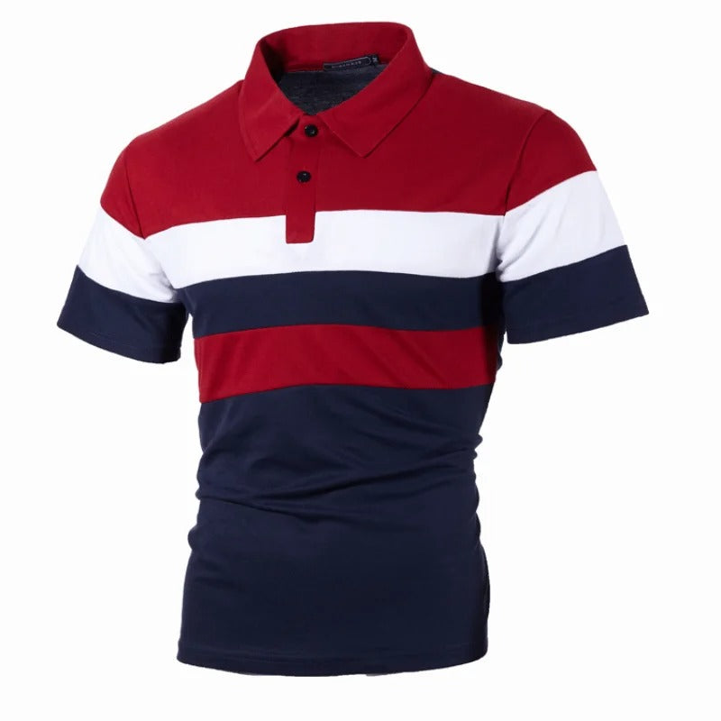 Men's Luxury Polo Shirt - Polo Plus Size T Shirts - Shorts Sleeve Turn-down Collar Tee Shirt