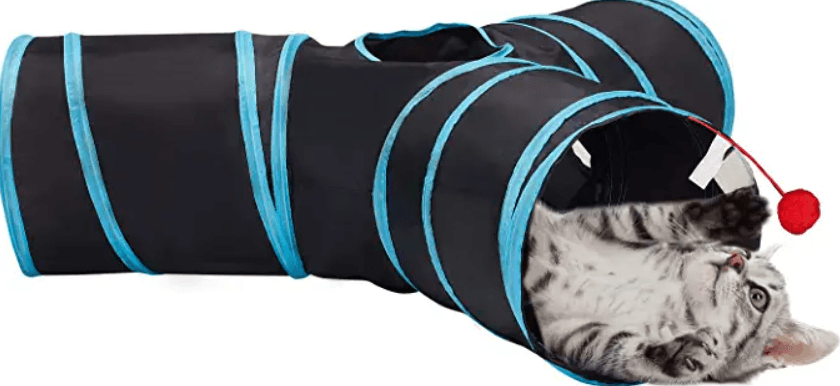 3 Way Tunnel Tube Toy for Indoor Cats - Y-Shape - TheGivenGet