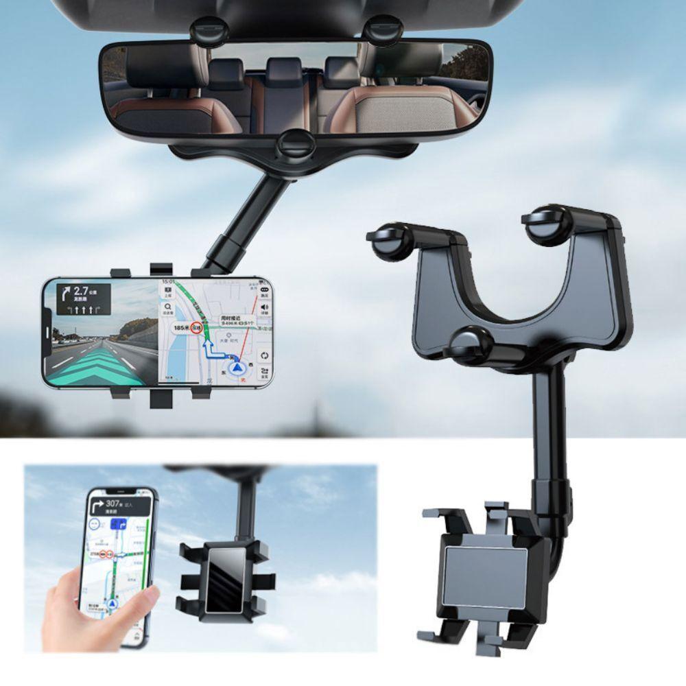 360°Rotation Car Phone Holder Rear View Car Truck Smartphone GPS Cradle - TheGivenGet