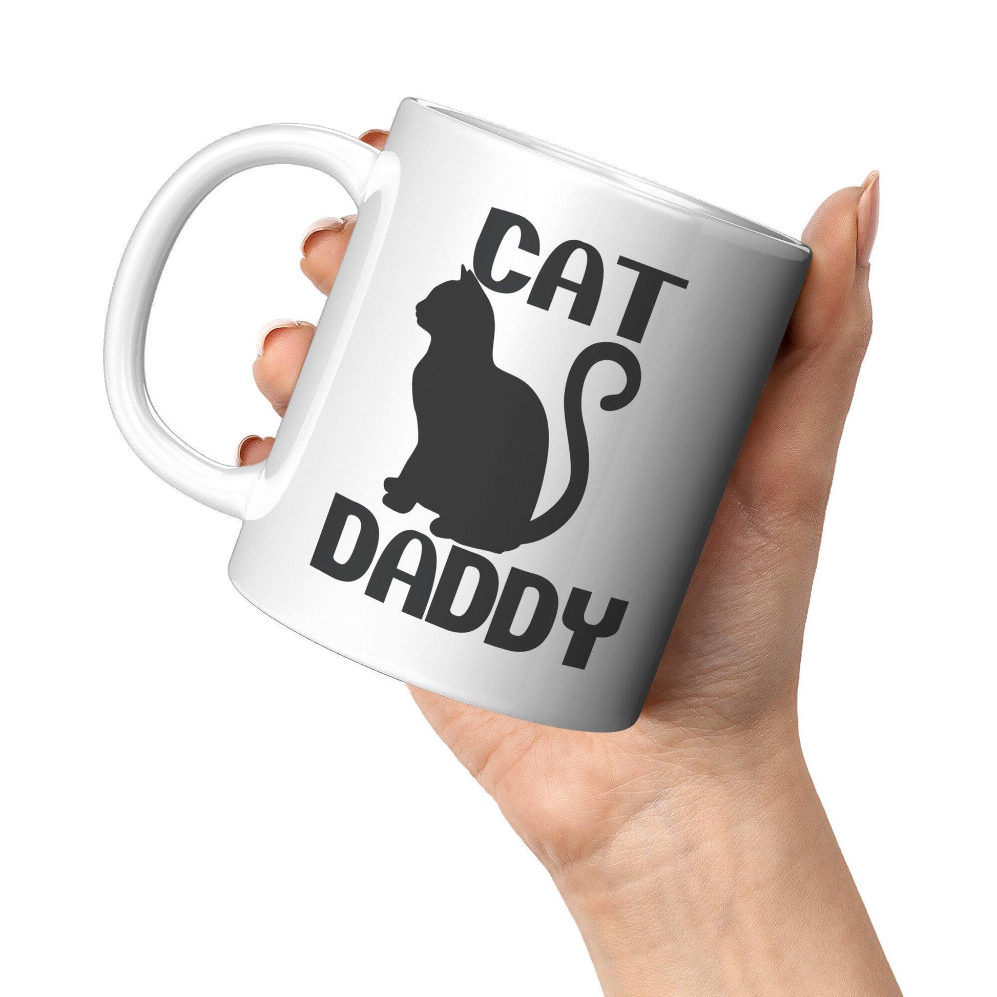 Cat Daddy White Mug - TheGivenGet