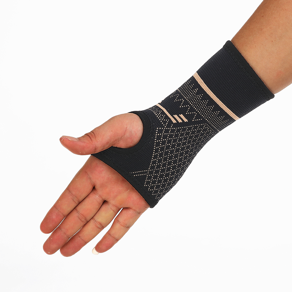 Copper Wrist Hand Support Compression Gloves 1 Pair (2 pcs) - TheGivenGet