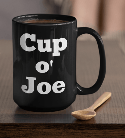 Cup O' Joe Kenda Black Mug - TheGivenGet