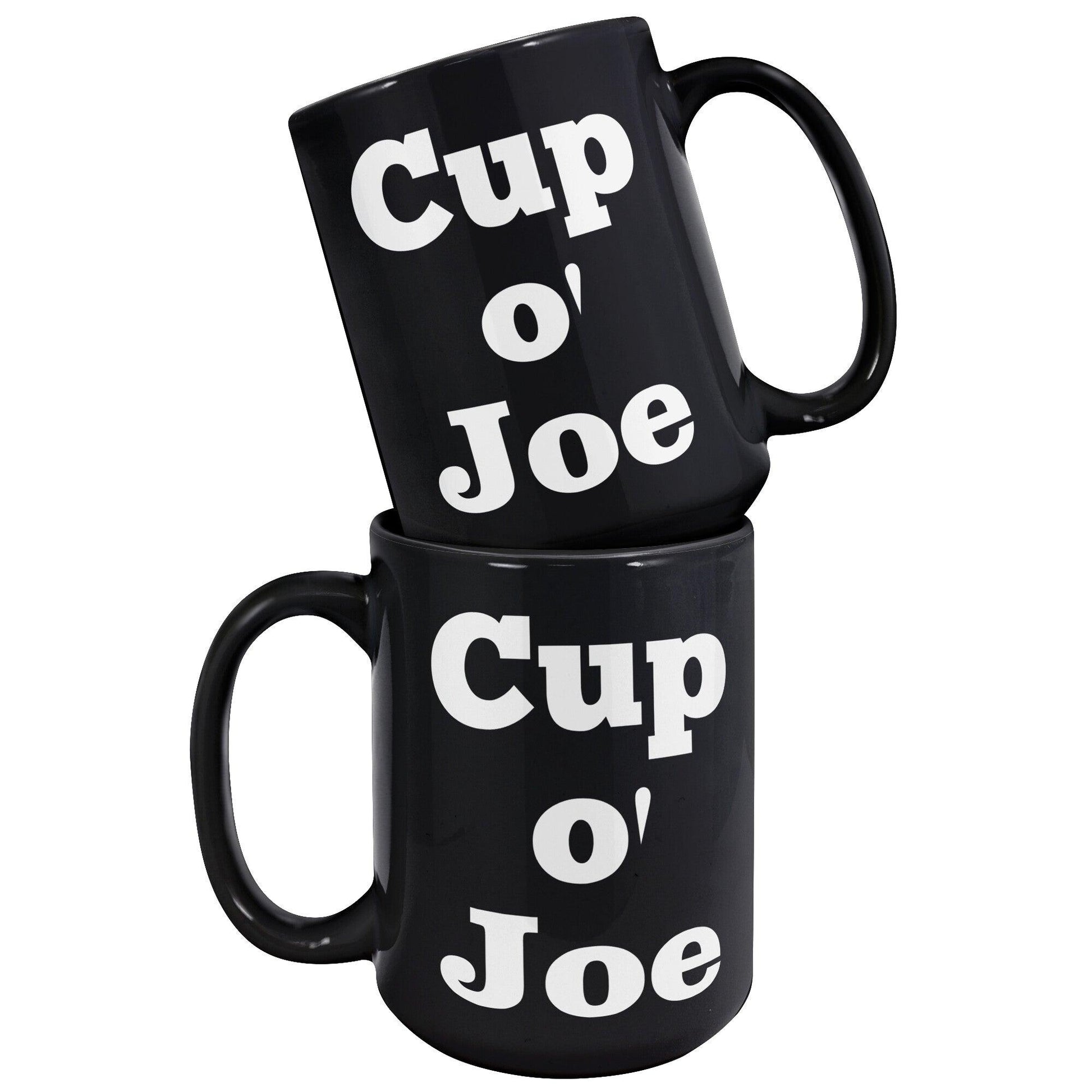 Cup O' Joe Kenda Black Mug - TheGivenGet