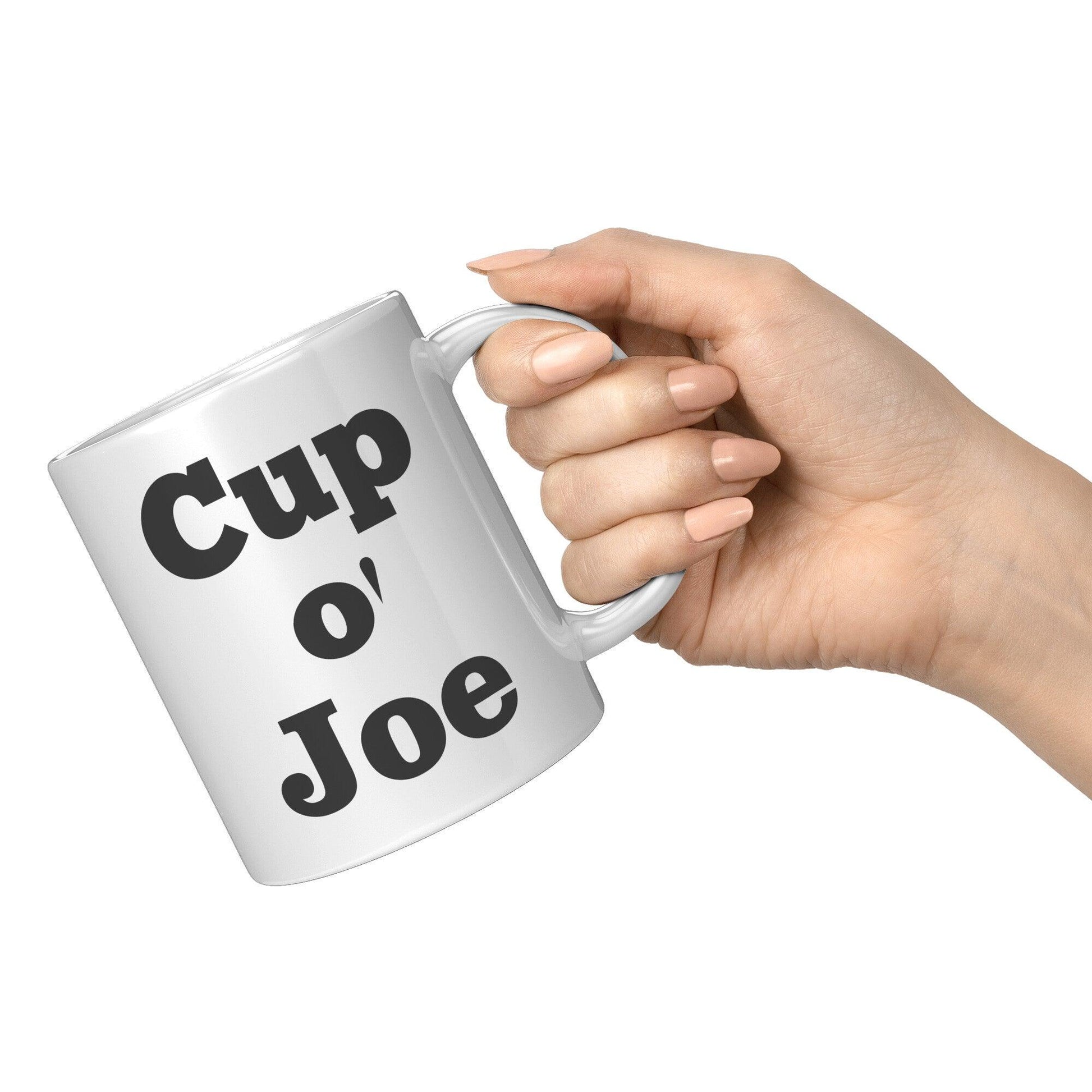 Cup O' Joe Kenda White Mug - TheGivenGet