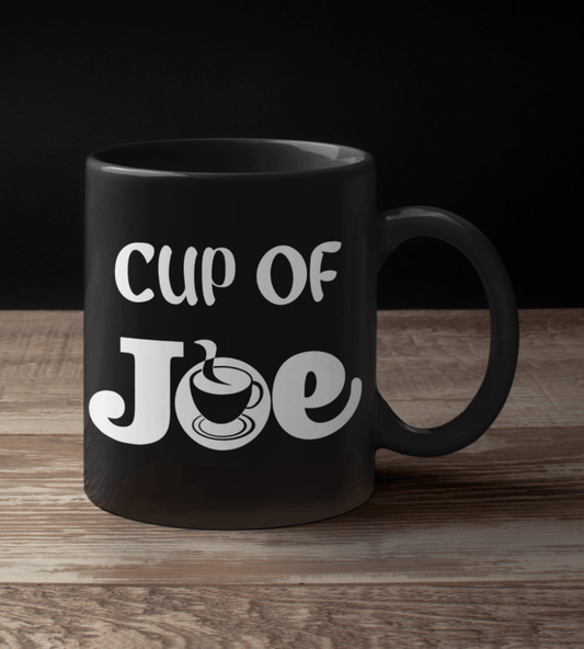 Cup Of Joe Black Mug - TheGivenGet