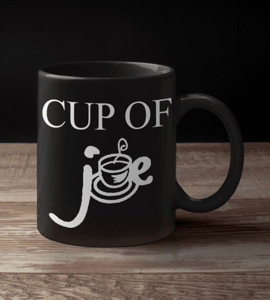 CUP OF Joe Black Mug - TheGivenGet