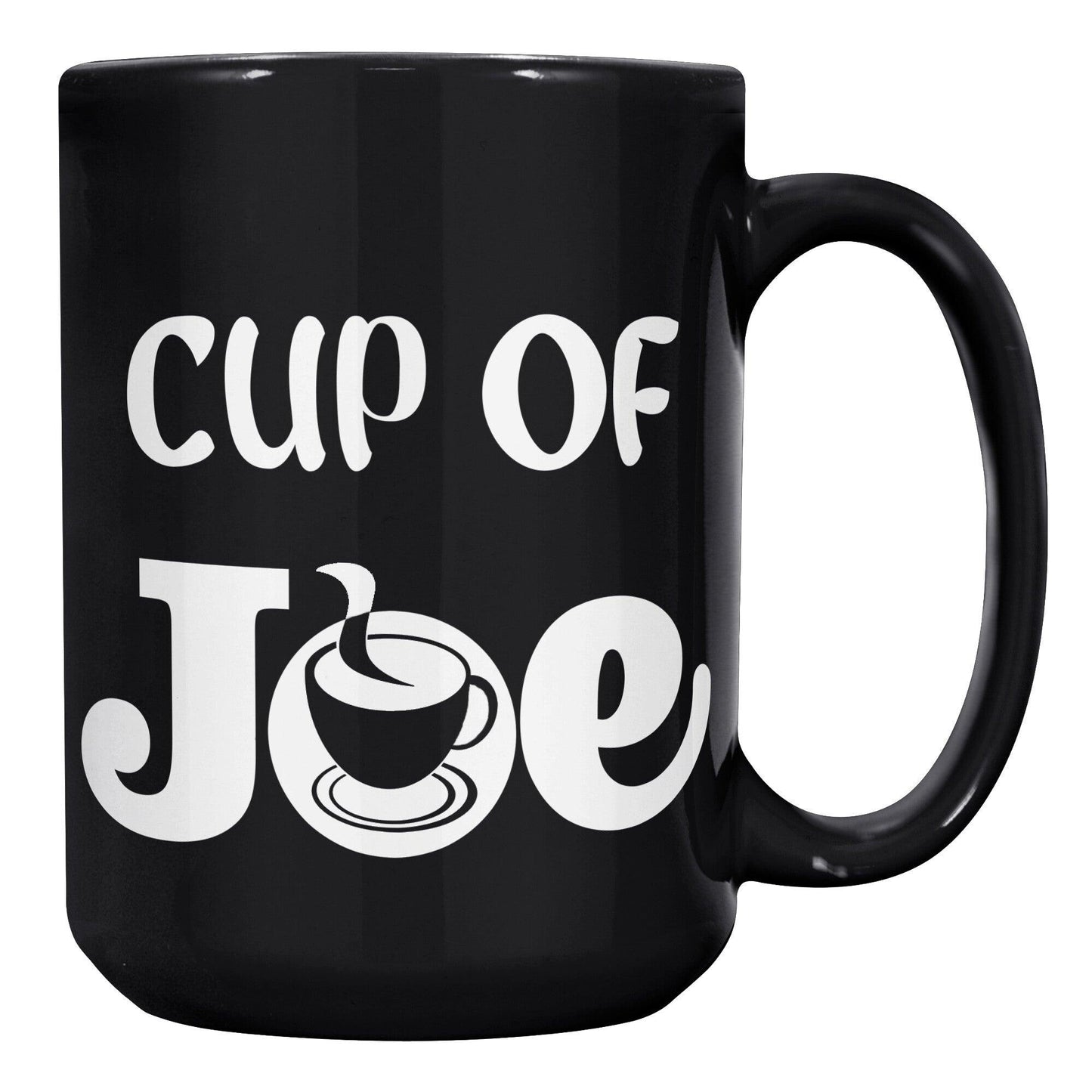 Cup Of Joe Black Mug - TheGivenGet